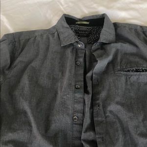 Denim Flower long sleeve